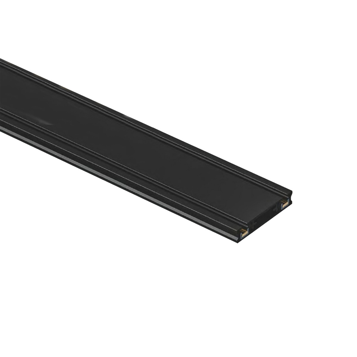 Μαγνητική ράγα 40V, μήκος 2m, πάχος 0,55cm, IP20, μαύρη VK/04478/2/B